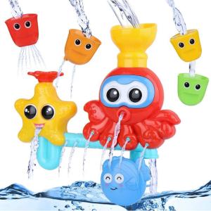 China Bathrooms Silicone Bath Toys For One Year Old Motor Skills Developing factory