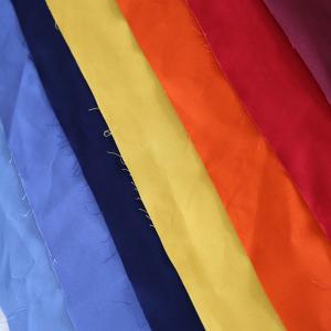 China Plain Dyed CVC Fabric 80 Cotton 20 Polyester With Preshrink Finish factory