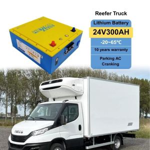 24V 200Ah–300Ah Lithium Ion Battery Pack for Cold-Chain Delivery Vehicles Long