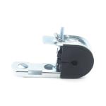 Outlet FTTH Figure 8 Cables J-hook Cable Clamp for 10-15mm ADSS Cables 4KN Break