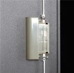 Double Door Metal Wardrobe Lockers For Clothes 0.5-1.0mm Thickness