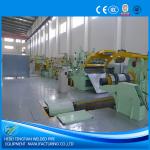 25 Strips Slitting Line Machine , PLC Control Steel Sheet Slitting Machine