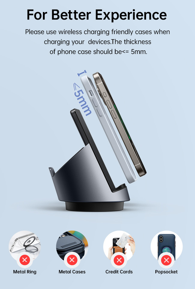 15w Magsafe Charging Dock 3 In 1 With Hidden Watch Charger And Ambient Lights