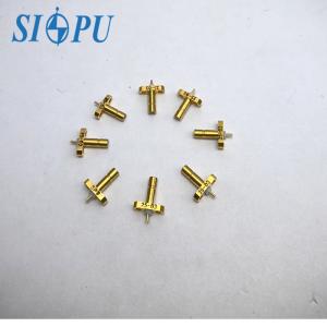 SSMB Male RF Coaxial Connector – Flange Mount Plug