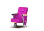 TUV Commercial Theater Seating Wooden Folding Auditorium Chair With Writing Pad