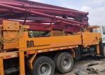 ISUZU 42M Used Concrete Pump , 2010 Year Used Isuzu Concrete Pump Truck