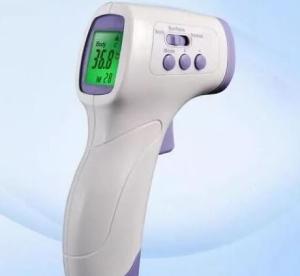 China Quick Response Non Contact Thermometer Gun , Handheld Forehead Thermometer factory