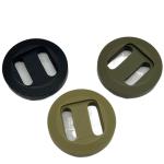 Resin Slot Buttons With 2 Hole Three Color 34L Apply For Military Clothes Coat