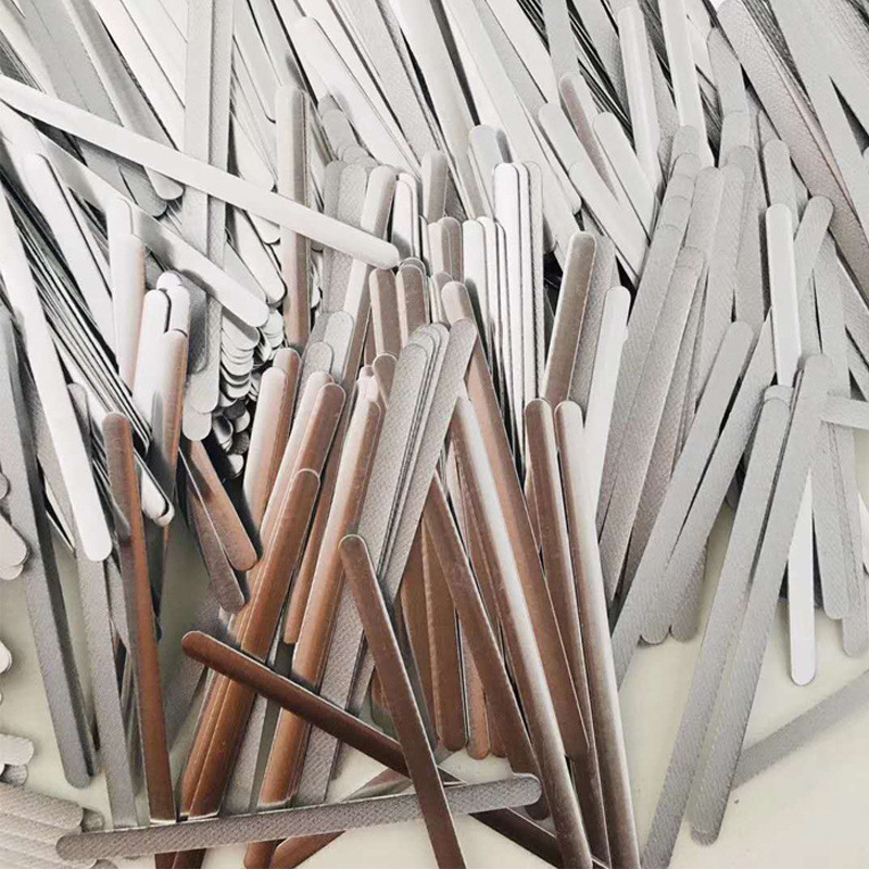 MTC 0.4mm N95 Mask Adjustable Disposable Metal Aluminium Flat Strips