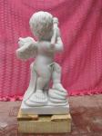 Child marble sculpture