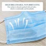 Adult Children Non Woven Face Mask 3 Ply Surgical Face Mask Blue Color