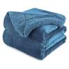 Buy cheap Luxurious Solid Sherpa Comforter Set with Super Soft Sherpa Lining from wholesalers