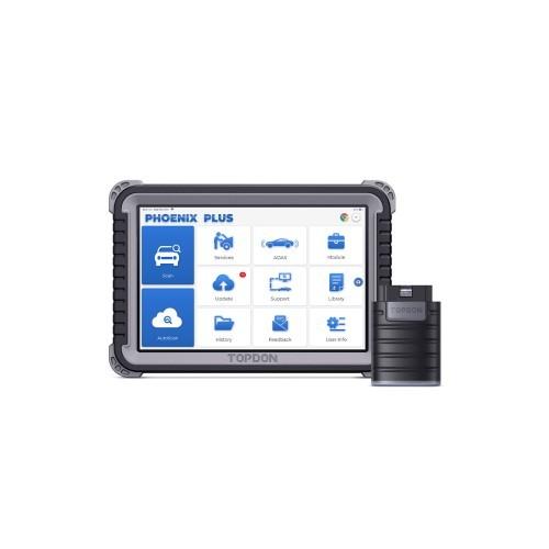 TOPDON Phoenix Plus Integrated Bi-Directional Diagnostic Tool Topology Mapping,