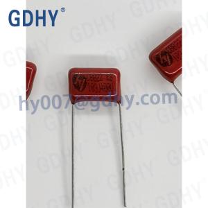 China 0.01UF 400VDC CBB Polypropylene Film Capacitor Pitch 10+-0.5mm factory
