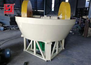 China Gold Plant Ore Dressing Equipment Wet Pan Mill Grinder Machine Easy Installation factory