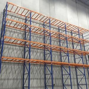 Heavy Duty Steel Pallet Rack 500-2500KG Capacity Warehouse Storage