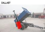 3 Stage Telescopic Hydraulic Cylinder For Small Dump Truck , Telescopic
