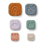 Bpa Free Children Educational Toy Kids Learning Activity Silicone Stacking Toys