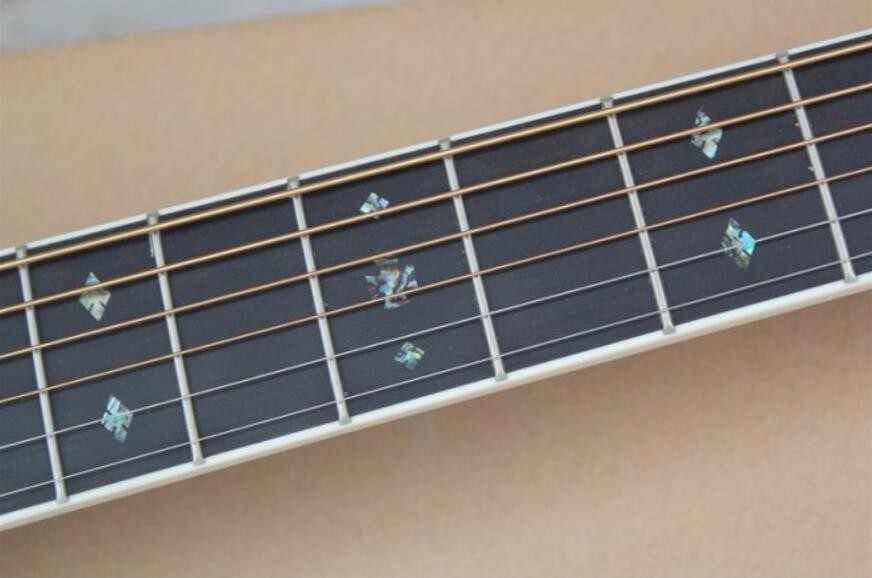 41 Inch Solid Wood Body Acoustic Guitar Sitka Mahogany Back and Side Authorized Grover Machine Heads