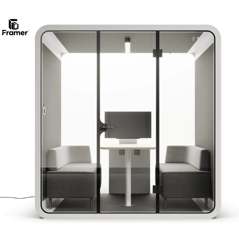 China Fully Enclosed Acoustic Office Pod Customizable Office Quiet Pod Extendable factory