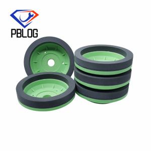 China Wholesale resin wheel green color cup shape glass processing polishing wheel beveling glass grinding machine factory
