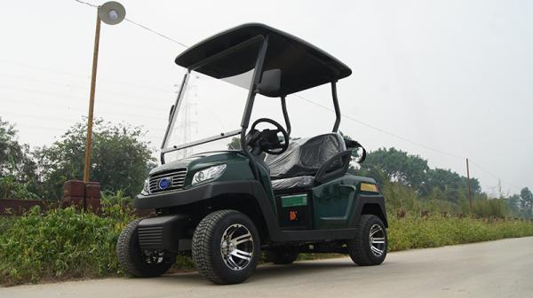 Smart 4 Wheels Off Road Electric Buggy Cart 2 Seats For Golf Course 8-10 Hours