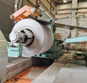 China Light Gauge Precision Uncoiling Slitting Recoiling Line 4 X 1600 factory