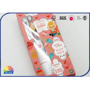 Clear Window 4c Print Foldable Packaging Box Matte Lamination