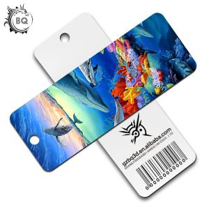 China Personalised 3D Lenticular Bookmark For Schools , 3d Printed Card factory