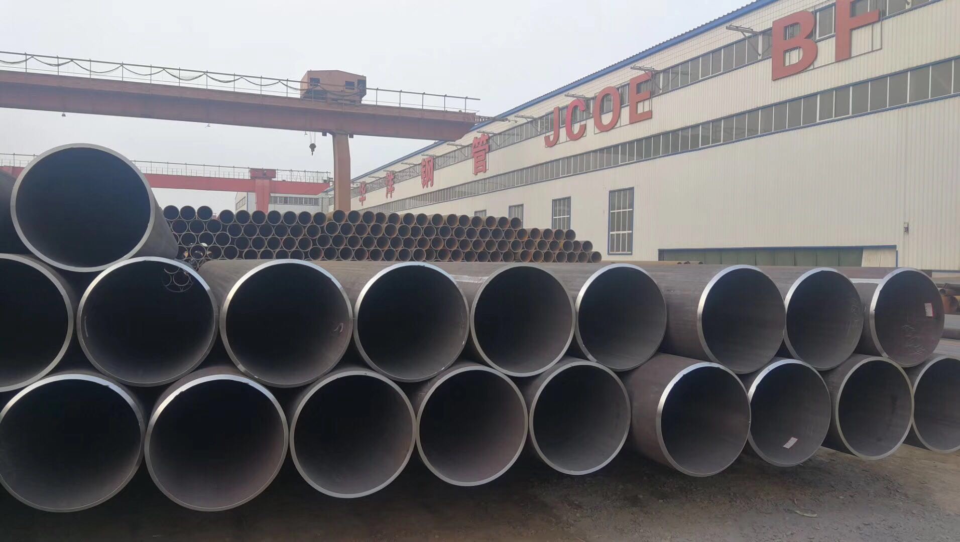OD 1422MM API 5L X52 PSL1 SAW Water Transmission Pipeline