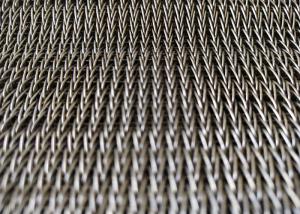 China Anti Corrosion Hotel Decorative Stainless Steel 304 Spiral wire Mesh Belt factory