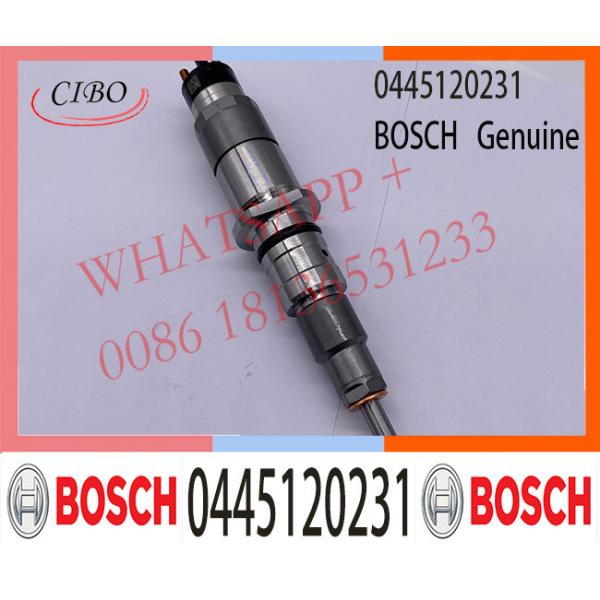 0445120231 BOSCH Diesel Engine Fuel Injector 0445120231 5263262 6754-11-3100 FOR QSB6.7 0445120126 0445120231 0445120236