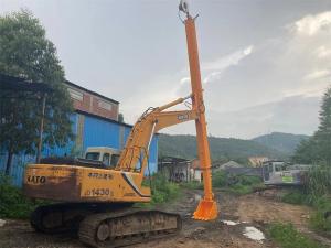 China 10-36Ton Excavator Telescopic Boom and Arm 25 Meters Anti Erosion for Hitachi Komatsu Kobelco Doosan factory
