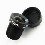 1/3" 3.6mm Megapixel M12*0.5 Mount wide angle IR CCTV lens