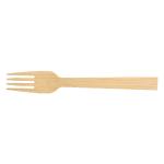170mm Bamboo Biodegradable Cutlery Set Eco Friendly For Restaurant