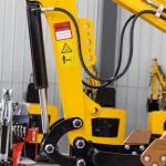 EPA Hydraulic Mini Excavator Hydraulic Transmission With Kubota Engine