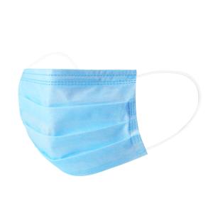 China Nail Beauty Salon 3 Ply Non Woven Face Mask factory