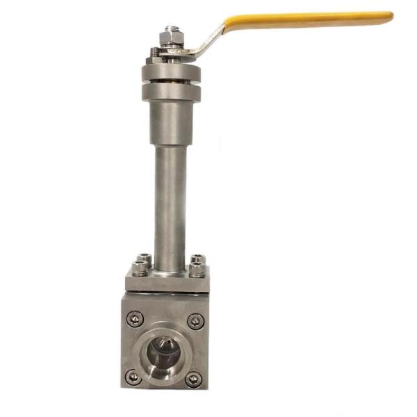 304 Stainless Steel Customize Diameter Cryogenic Ball Valve With Iso9001 Ce