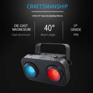 China Hot Selling COB 200W Audience Blinder 2 Eyes Blinder Stage Studio Light Strobe Light factory