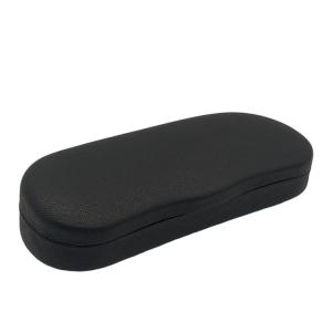 China Unisex Hard Shell Protective REACH Metal Eyeglass Case Embossing Logo factory