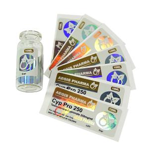 China Test Cypionate Waterproof vial Bottle Labels factory