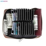 Custom Logo Genuine Leather Rfid Wallet with RFID Blocking and ID Card Holder