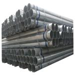 Mild Low Carbon Round Galvanized Steel Tubes ASTM A53 Gi Welded ERW Pipes