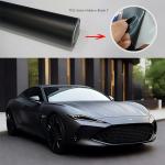 High Gloss Color Changing Wrap 7.5mil Matte Black Car Wrapping Film Anti