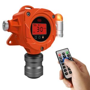 China CH4 LPG Gas Monitor Explosion Proof Safety Fixed Combustible Gas Detector Monitor factory