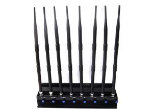 China 40 Watts Mobile Network Blocker 5 - 40 Meters Distance With Omni - Directional Antenna factory