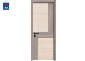 China Modern Style Eco-Friendly Waterproof Carved Interior Wood Door For Bedroom Bathroom For Houses factory