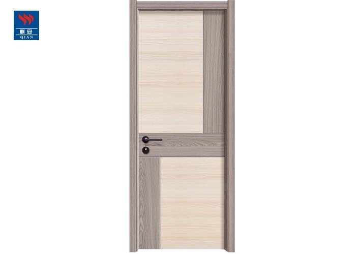 Modern Style Eco-Friendly Waterproof Carved Interior Wood Door For Bedroom Bathroom For Houses