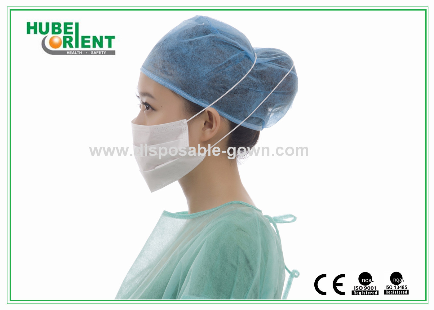 ESD 3Ply Poly Cellulose Disposable Dust Masks Protective Face Masks