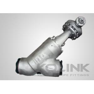 China Flanged Carbon Steel Y Globe Valve Manual Operation factory